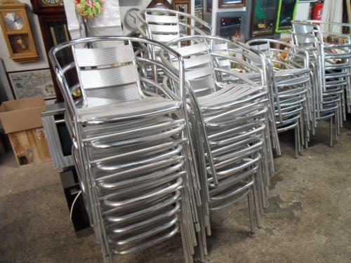 Terrasstoelen aluminium