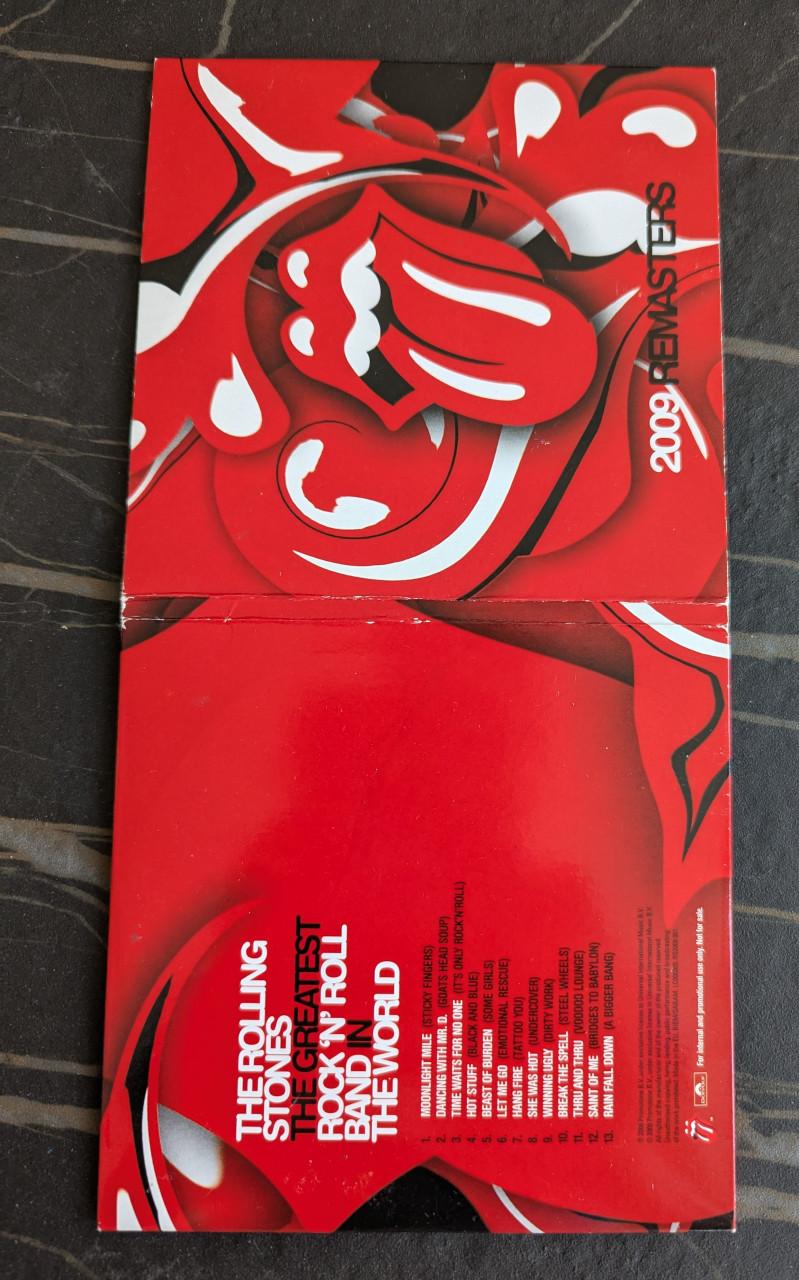 The Rolling Stones - 2009 Remaster promo CD