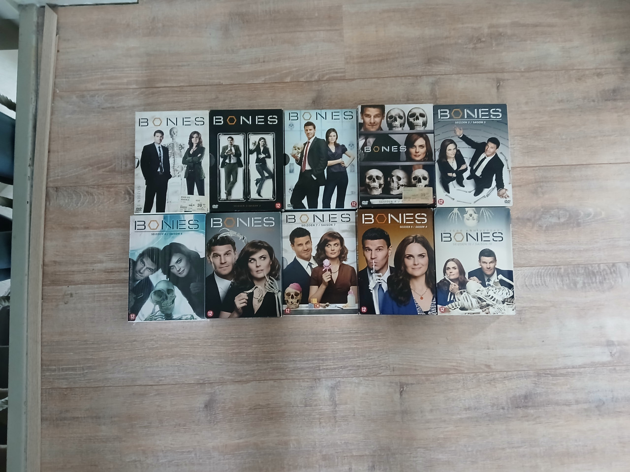 Bones seizoen 1 t/m 10 dvd