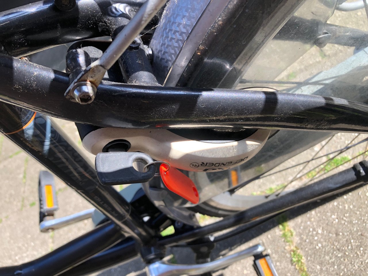 Damesfiets.
