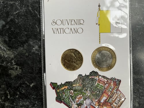 Vaticaan souvenier euro/ 50ct