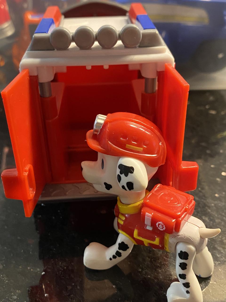 Paw Patrol marshmallow brandweerauto