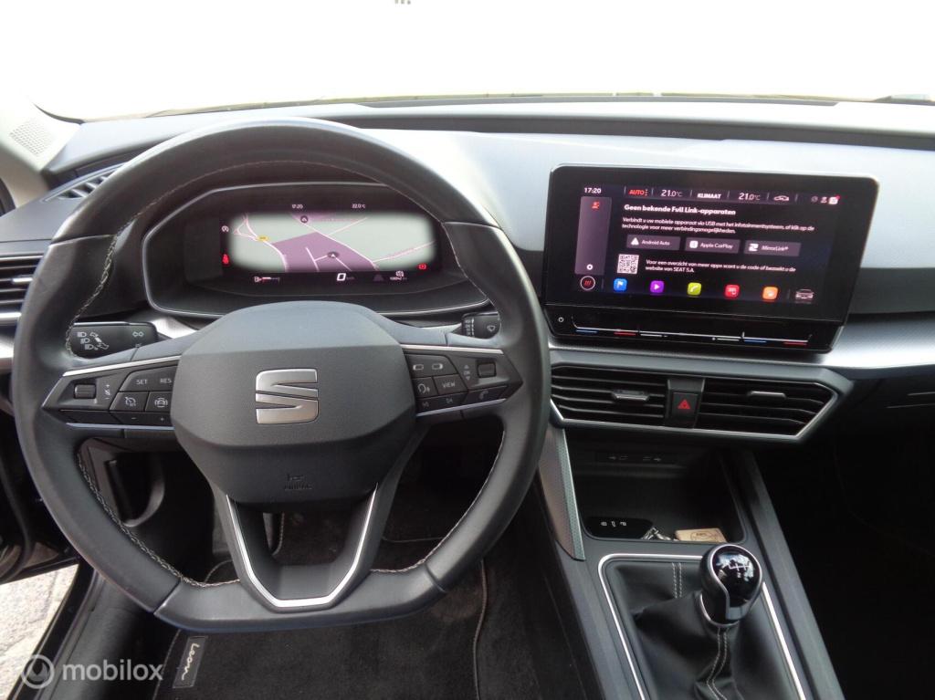 Seat Leon sportstourer 1.5 tsi style business/airco/lm velgen/carplay/pdc/c