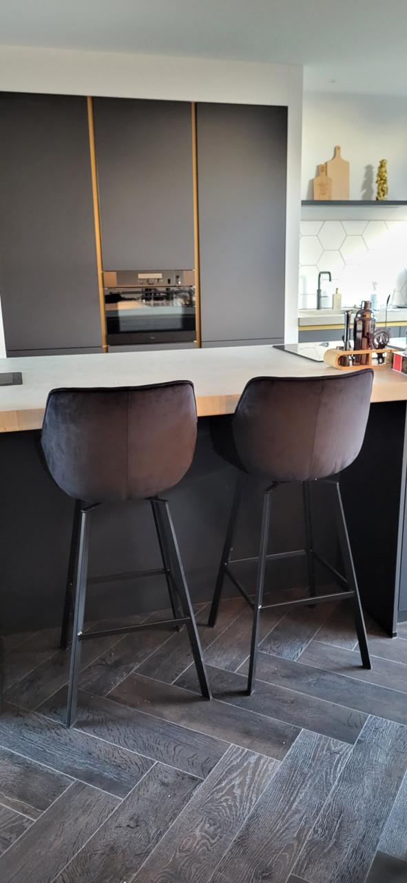 Barkrukken (draaibaar; 2 stuks)