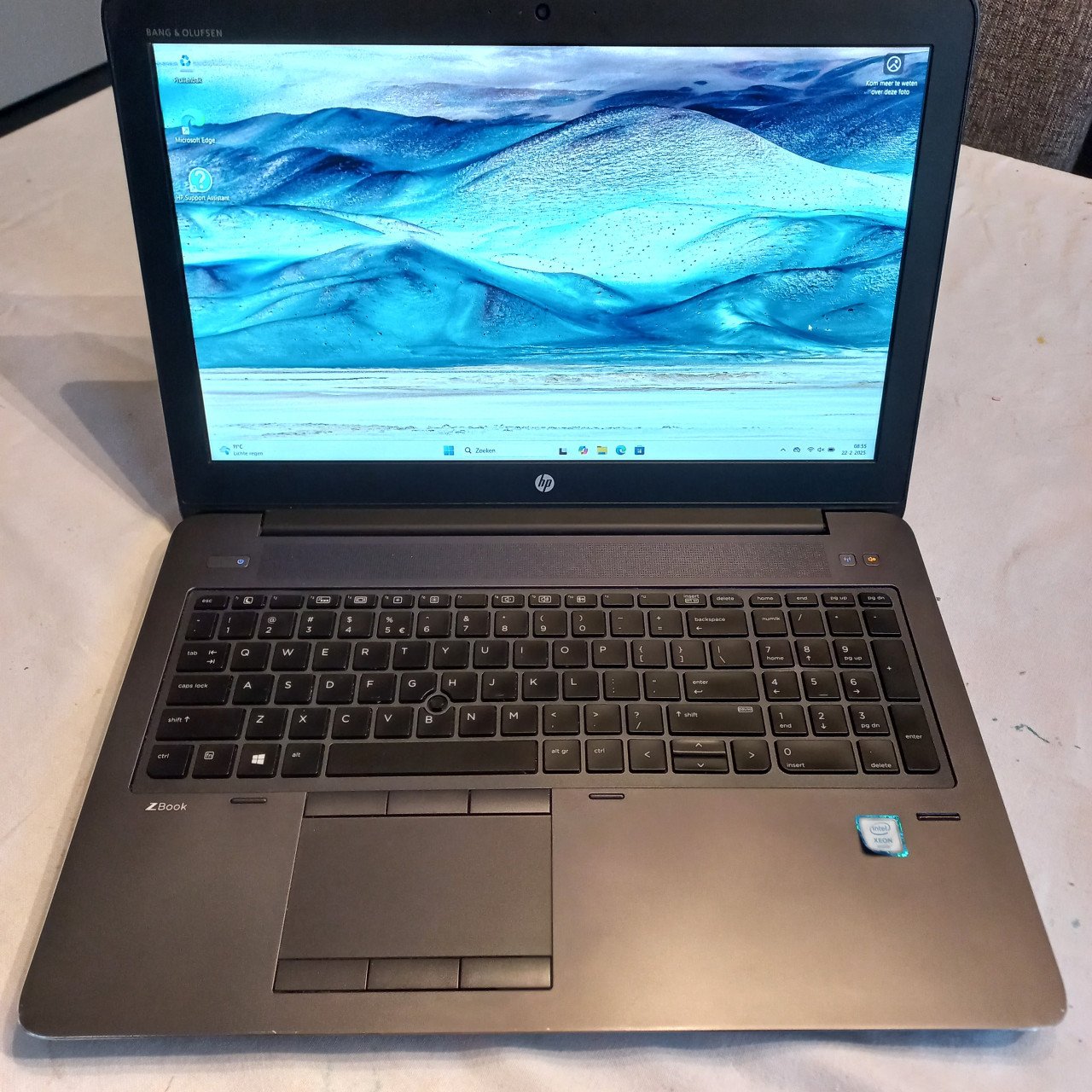HP ZBook G3 Intel Xeon 16GB 512GB Nvidia 4GB W11