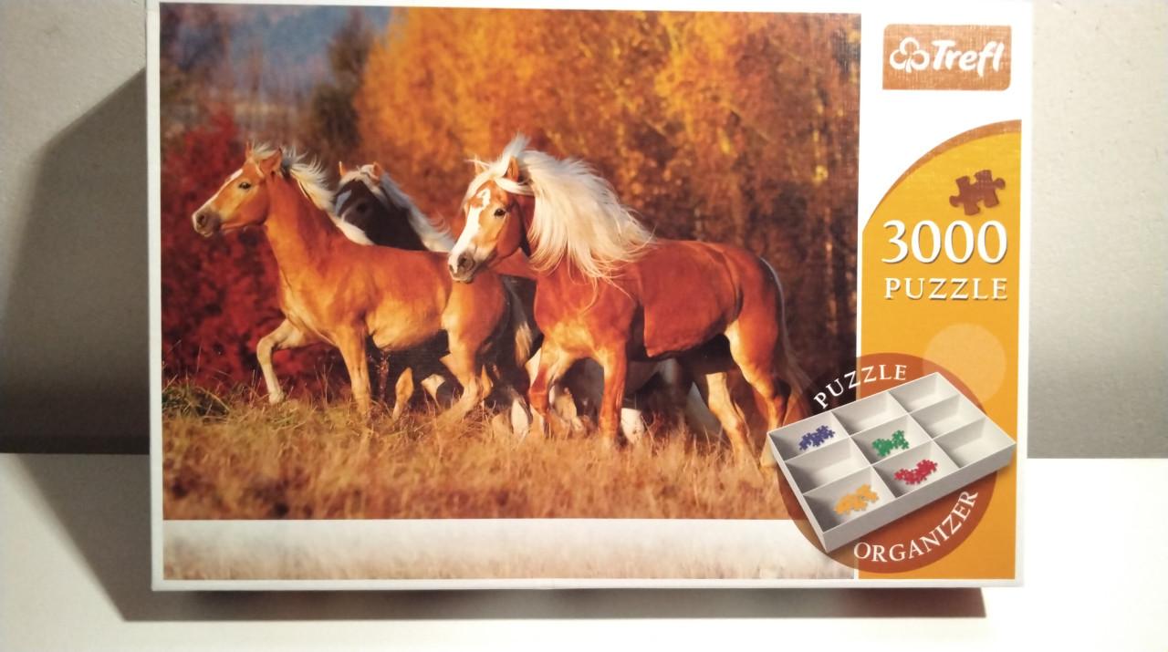 50 puzzels, 1000 stukjes per puzzel