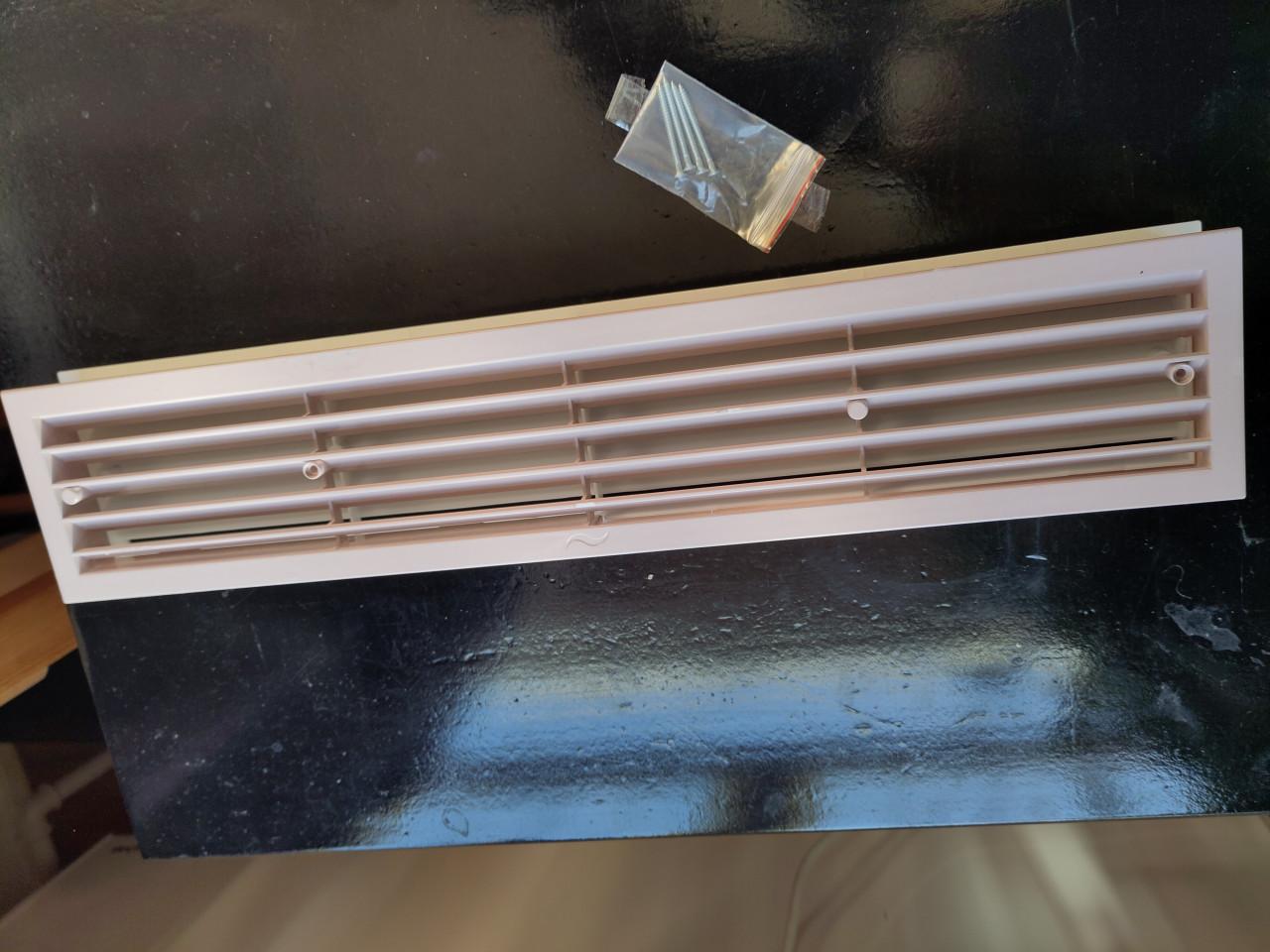 Deur-ventilatierooster GERESERVEERD