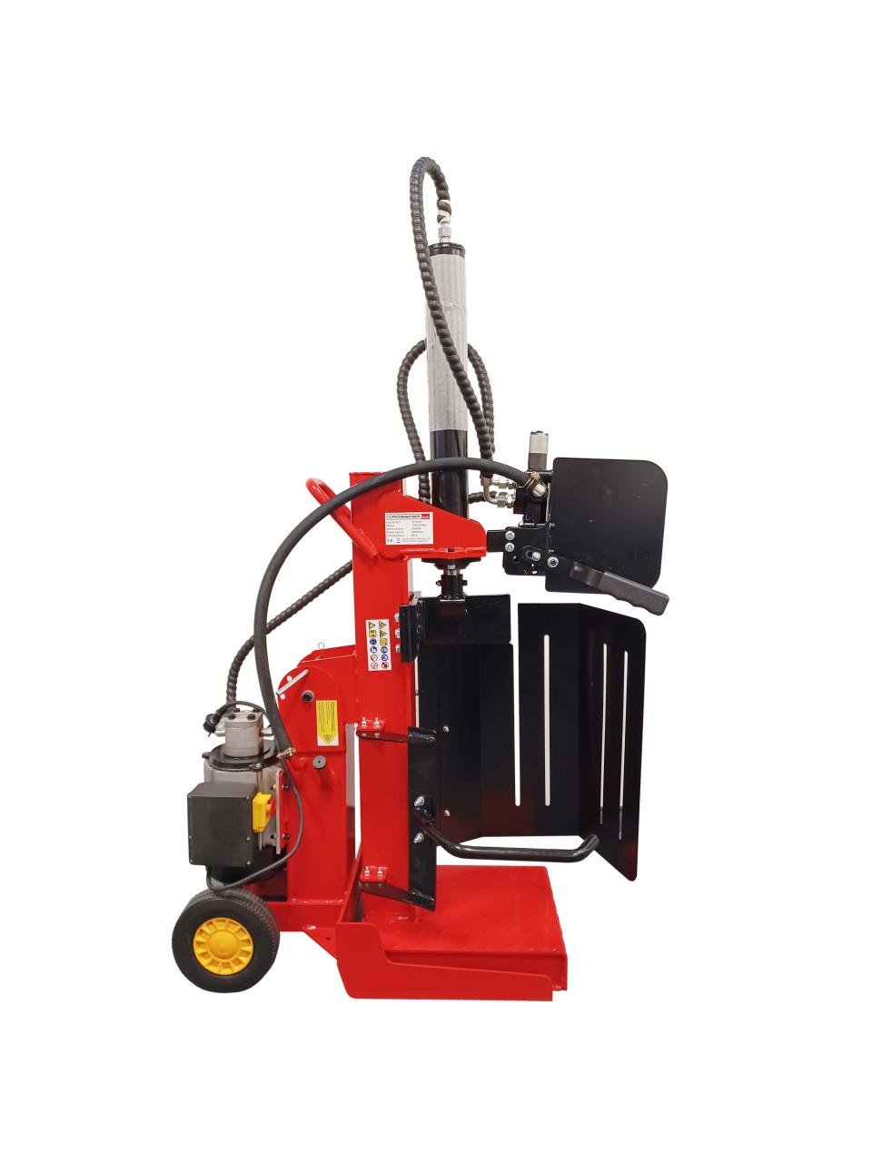 Houtklover, houtkliever, kliefmachine, kloofmachine 8TO staand of liggend