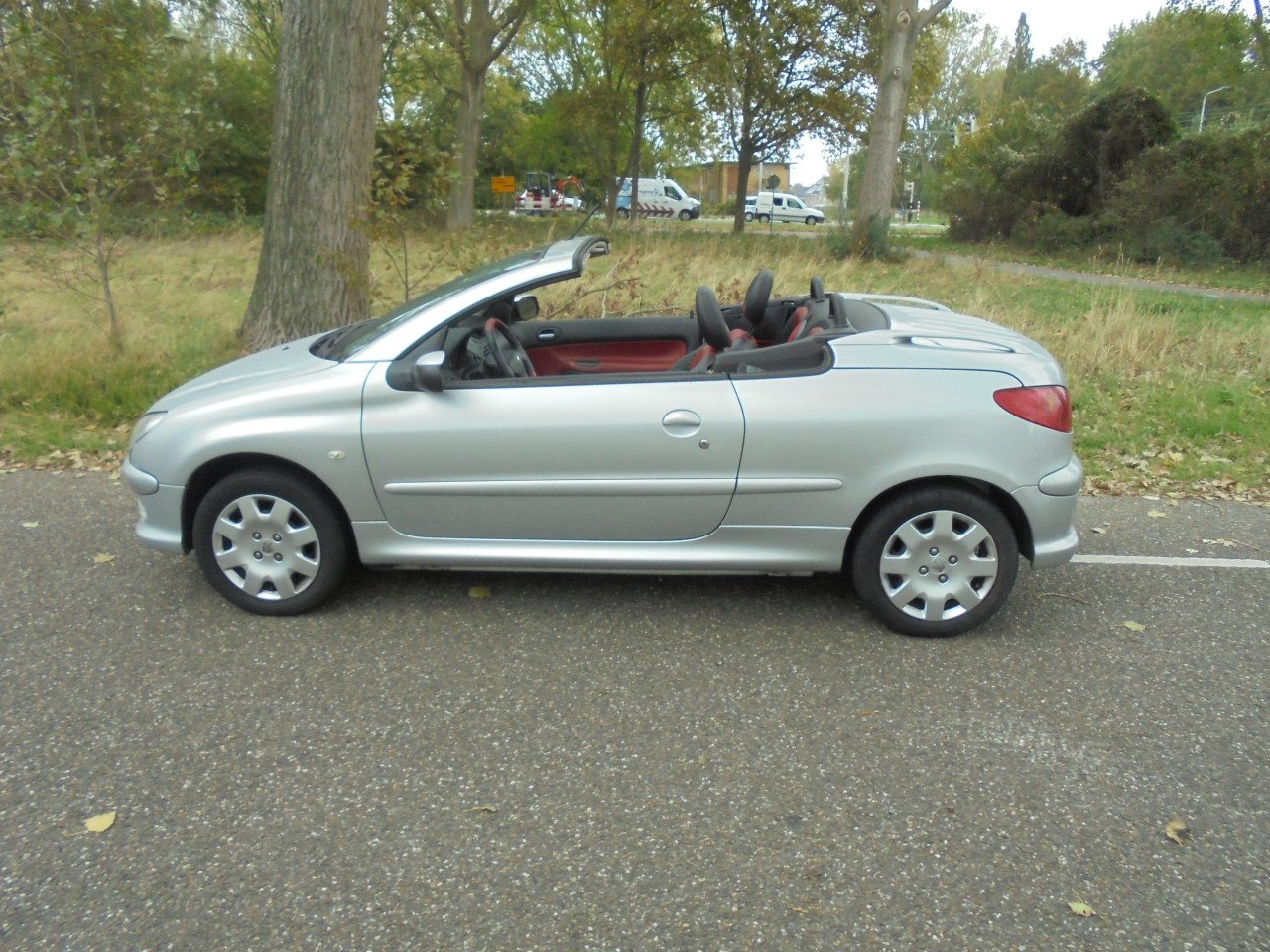 206 Cabriolet vol leer nette auto  met N.A.P en Apk € 1795