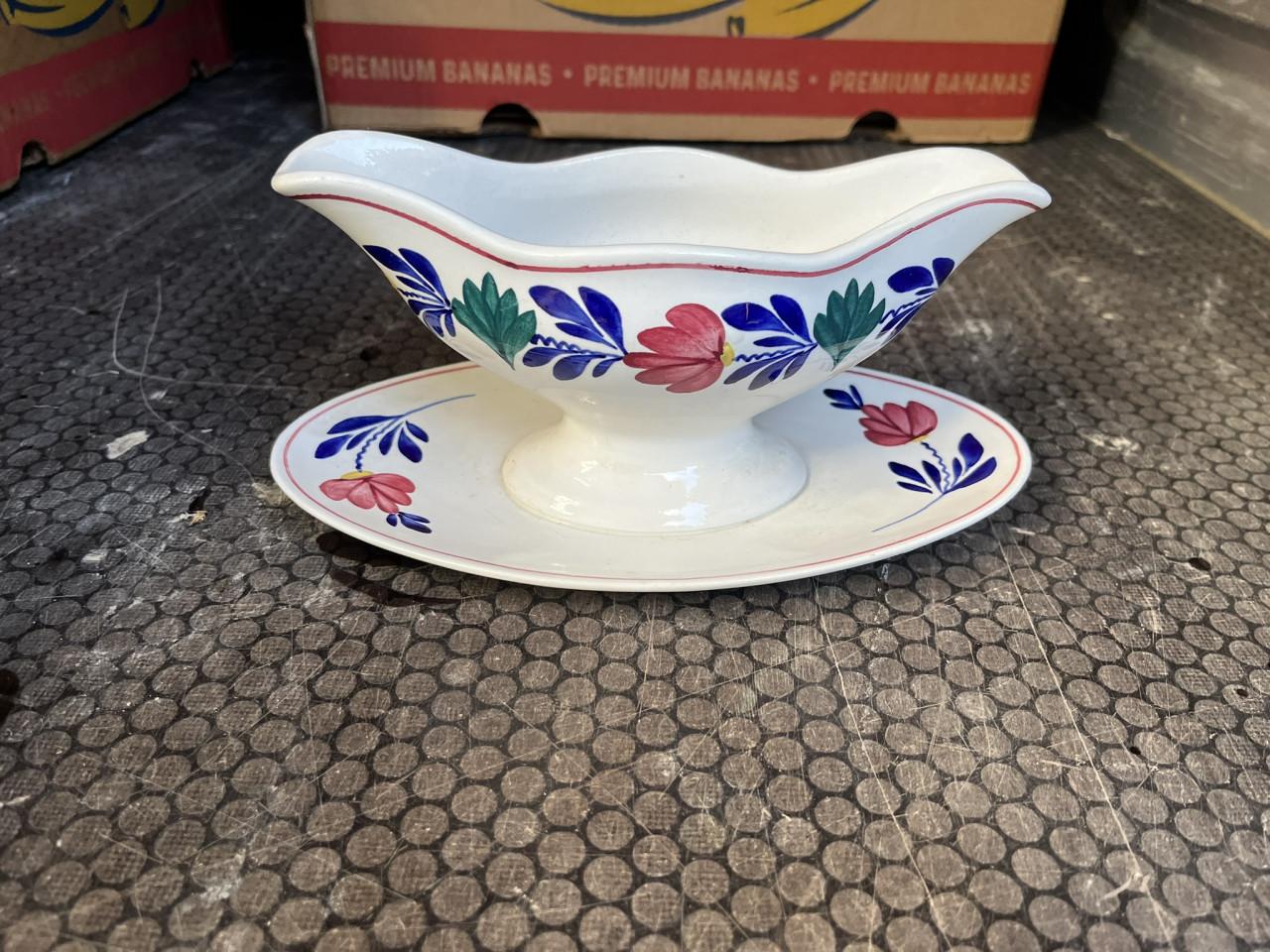 Boerenbont dekschalen en sauskommen