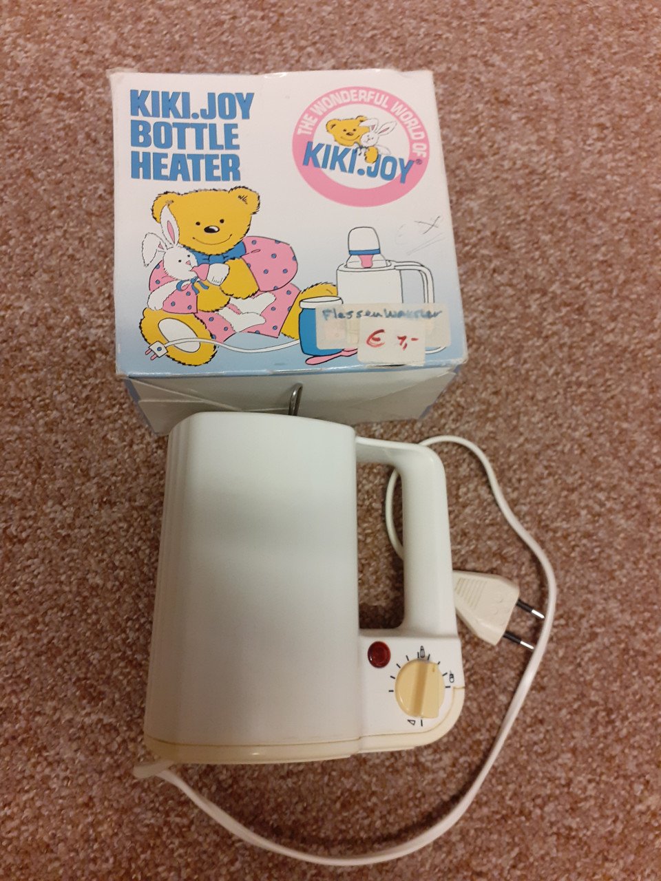 Flessenwarmer voor de babyfles
