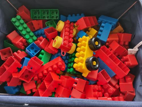 Mega Bloks First Builders bouwstenen ong 200 stuks