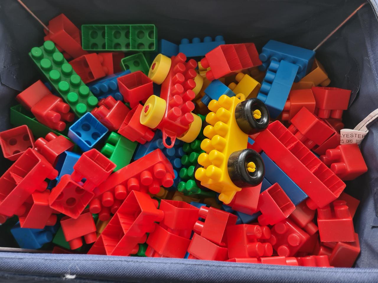 Mega Bloks First Builders bouwstenen ong 200 stuks