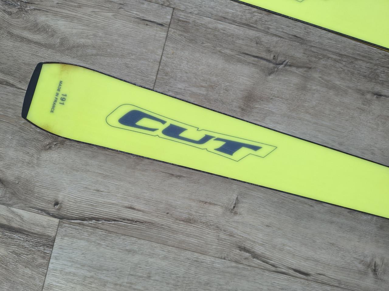 Rossignol cut 9.9 super ski's, 191. Rossignol cross cut ski.