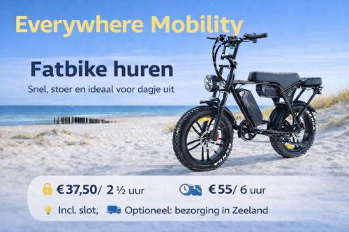 Fatbike huren  Ideaal voor een dagje uit