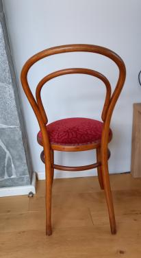 Thonetstoel plus mooie spiegel