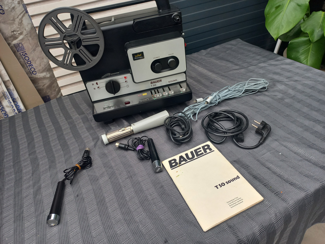 Bauer T50 film projector