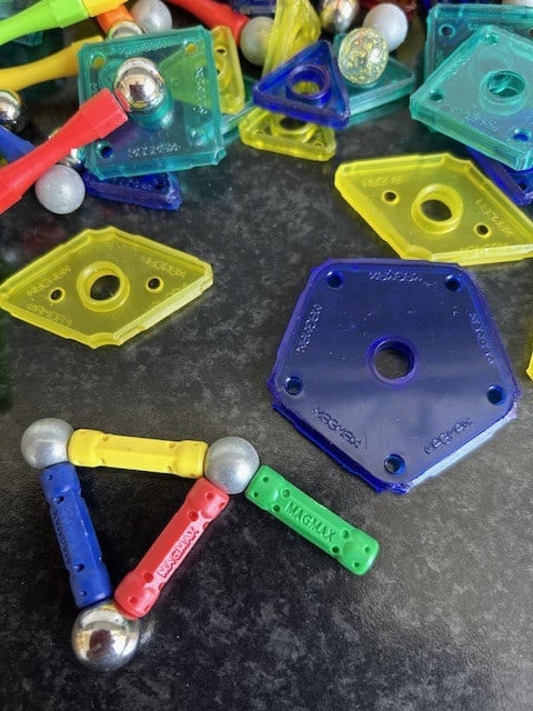 Magneet speelgoed...vormen