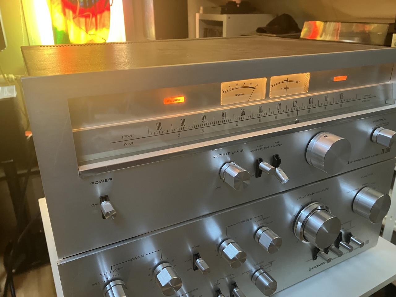 Pioneer SA-7500 en TX-7500 vintage top set geserviced inclusief garantie