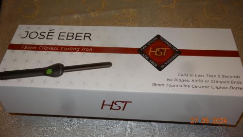 ZGAN José Eber Clipless Krultang - 19mm Zwart