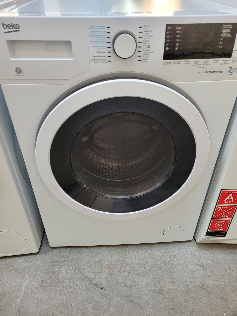Zanussi wasmachine 8kg