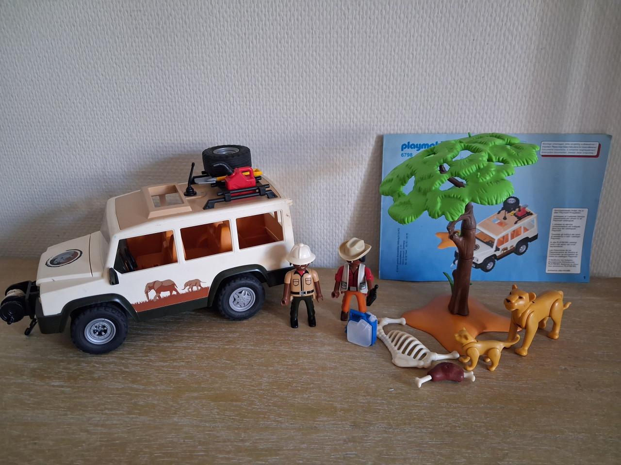 Playmobil 4x4 safariauto met leeuwen setn 6798