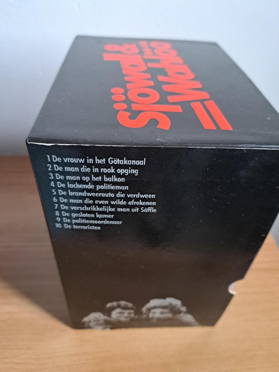 Sjowall en wahloo boekenbox