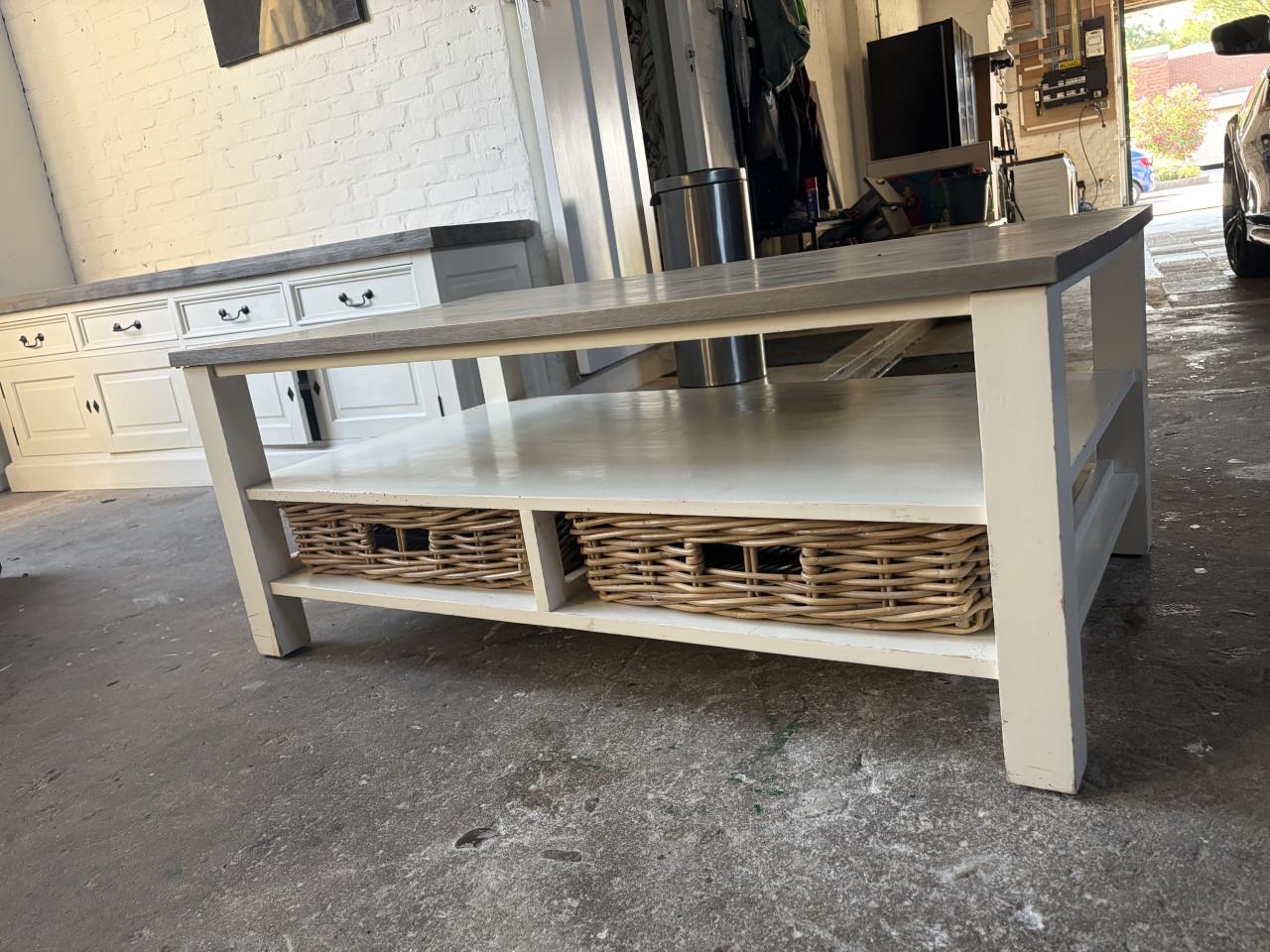 Salon tafel landelijk