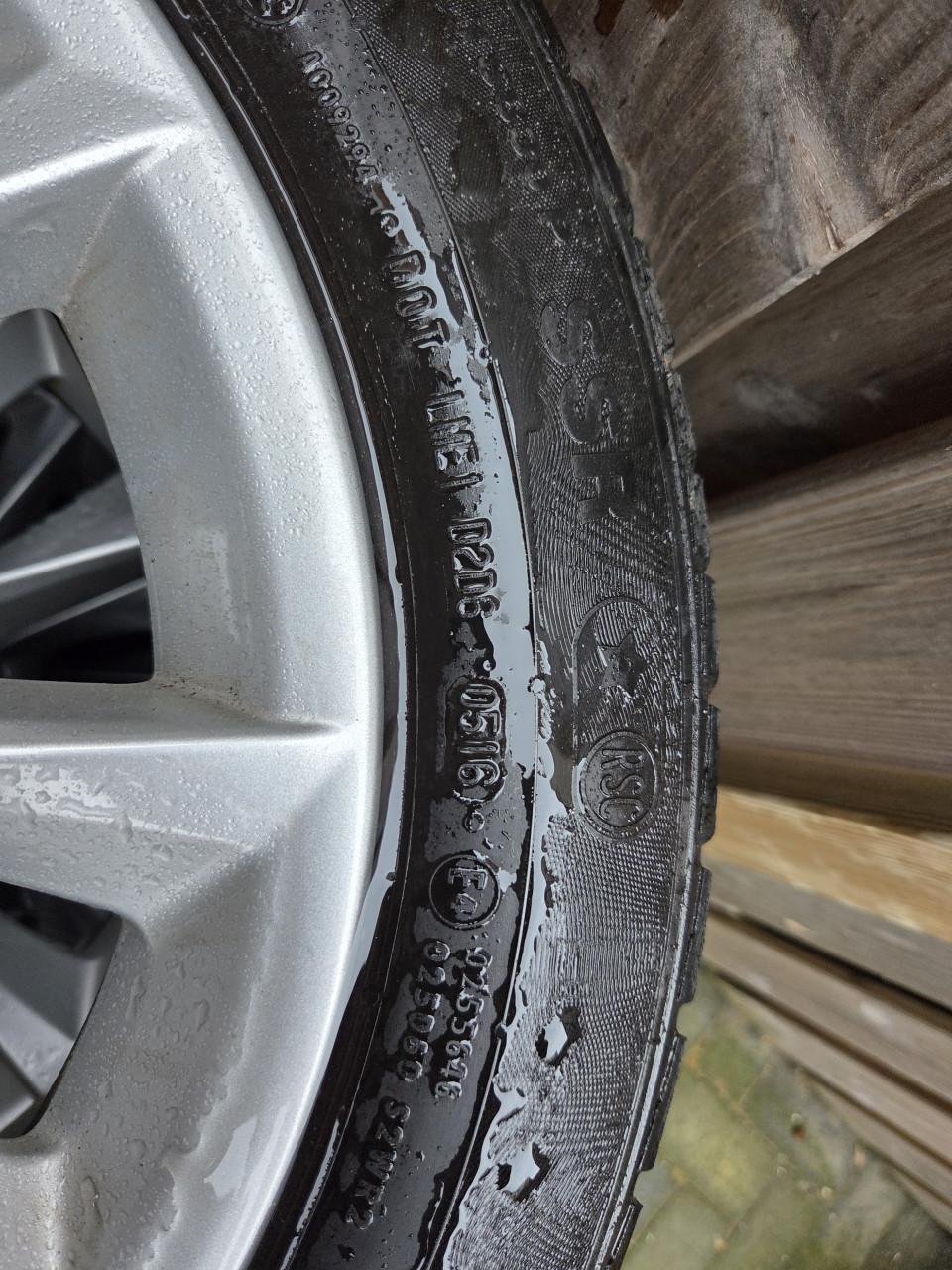 Licht metalen velgen BMW incl winterbanden