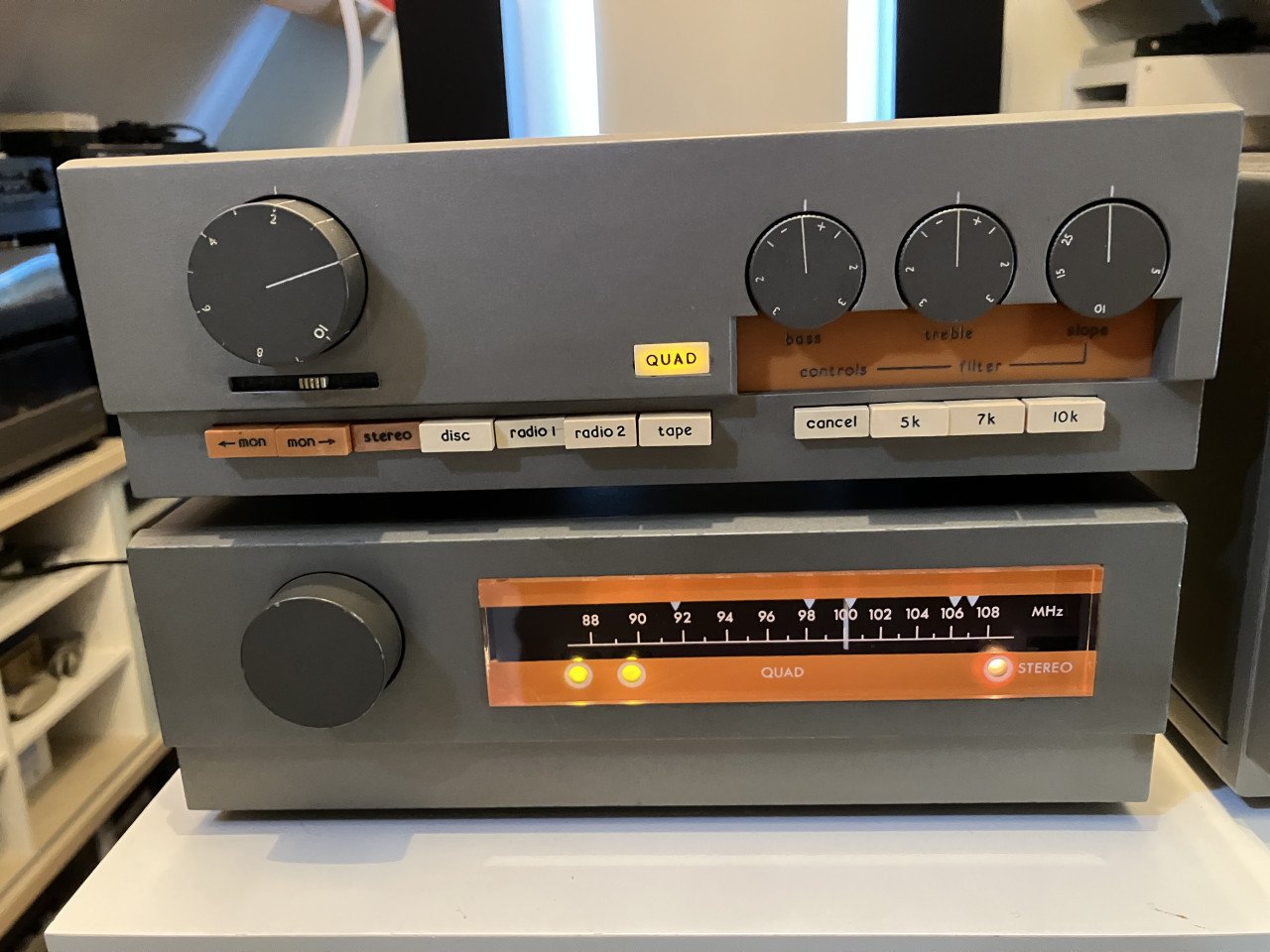 Quad 33-303-FM3 vintage top set volledige geserviced 6 maanden garantie