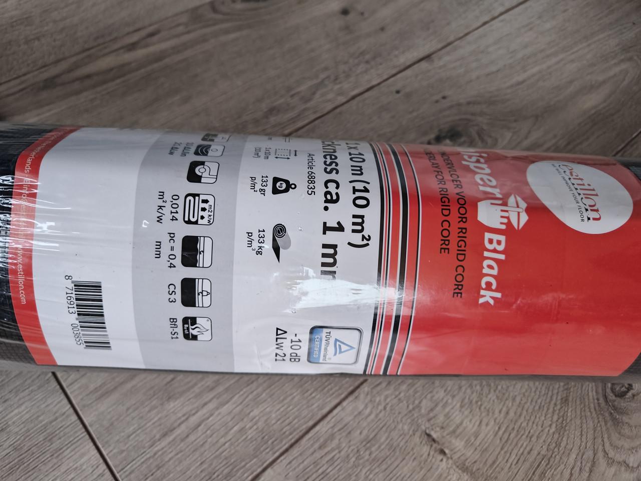 Whisper black ondervloer