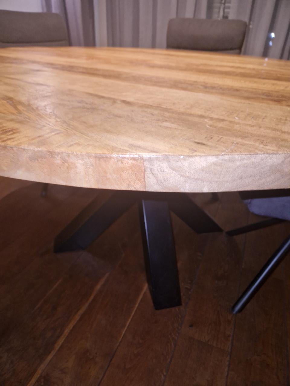 Eettafel mangohout