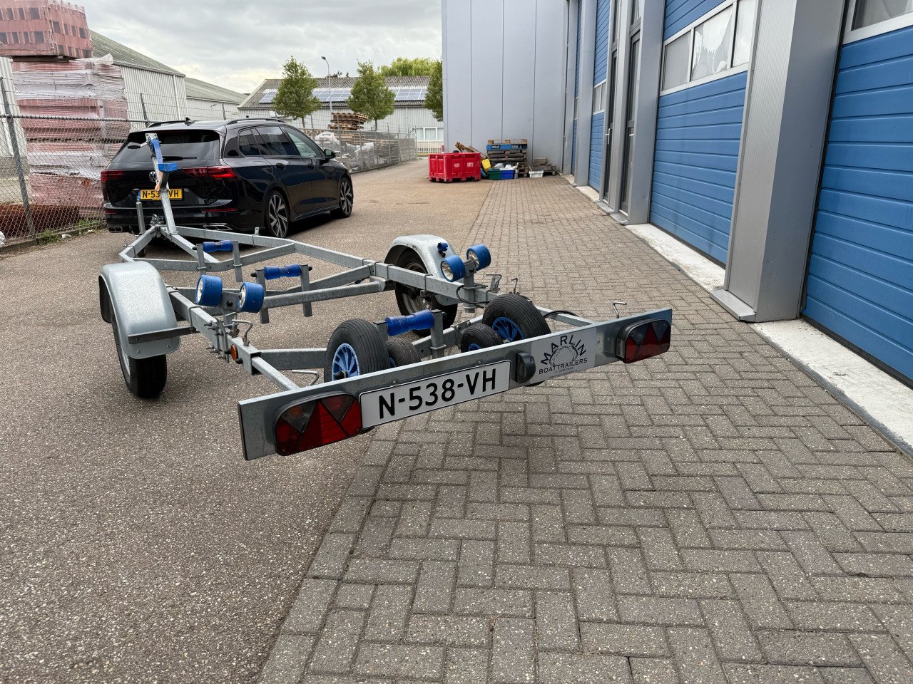 Marlin boottrailer kanteltrailer