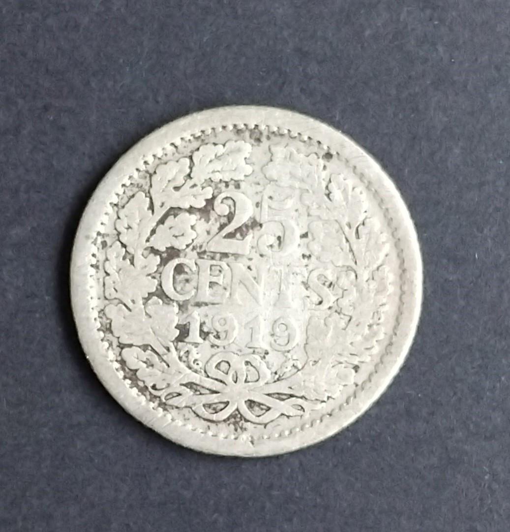 1897-1941 ZILVER 9x Dubbeltjes 1x Kwartje