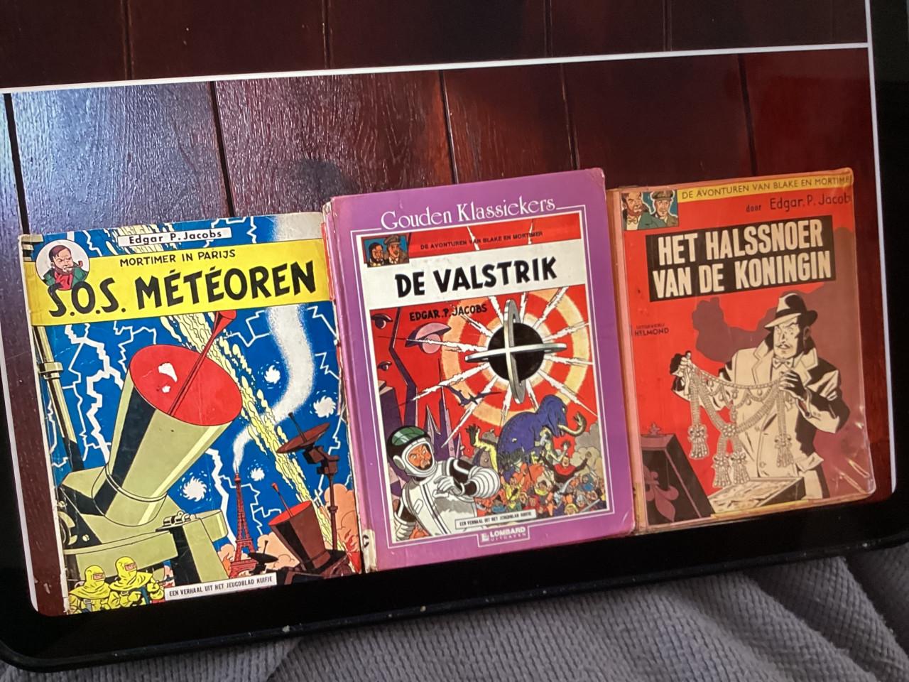 Heel veel verschillende stripboeken. Kuifje. Michel Vaillant.  Rik Ringers.
