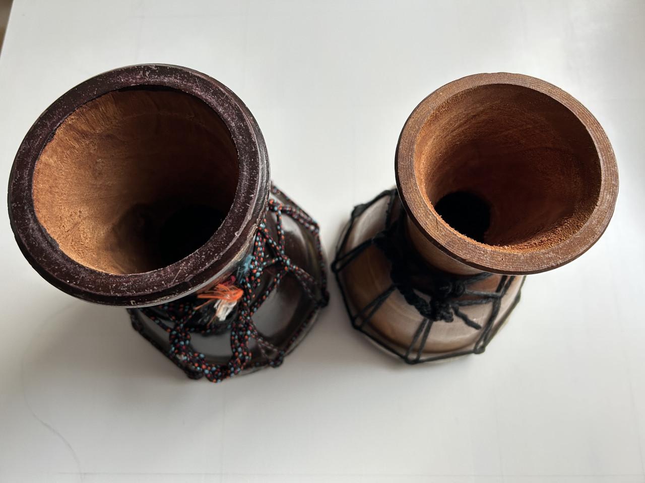 2 kleine djembe’s