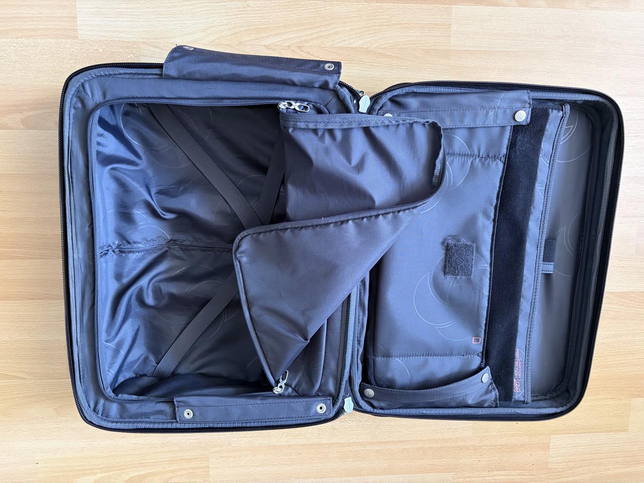 Samsonite rolkoffer / laptoptas
