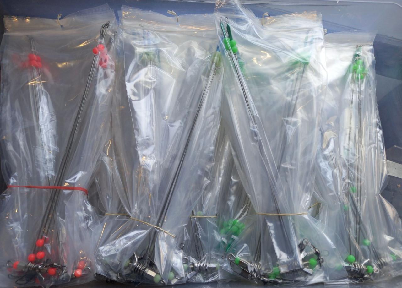 De Paraplu/helikopter onderlijn, de makkelijkste voor het bootvissen.