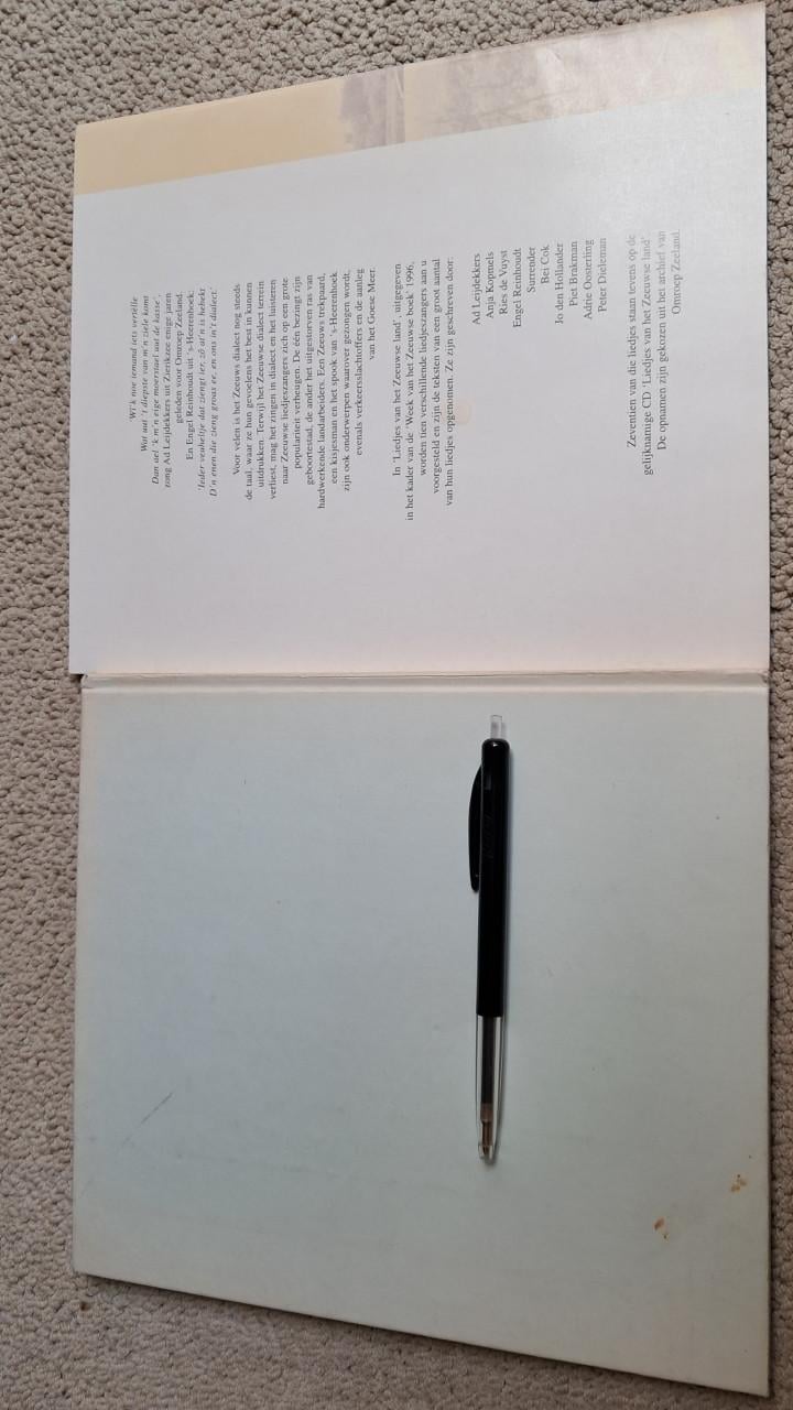 Boeken Zeeland Zeeland Zeeuwse liedjes Set van 2 leuke boeken