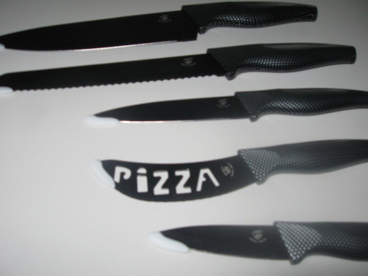 6 Knife messenset