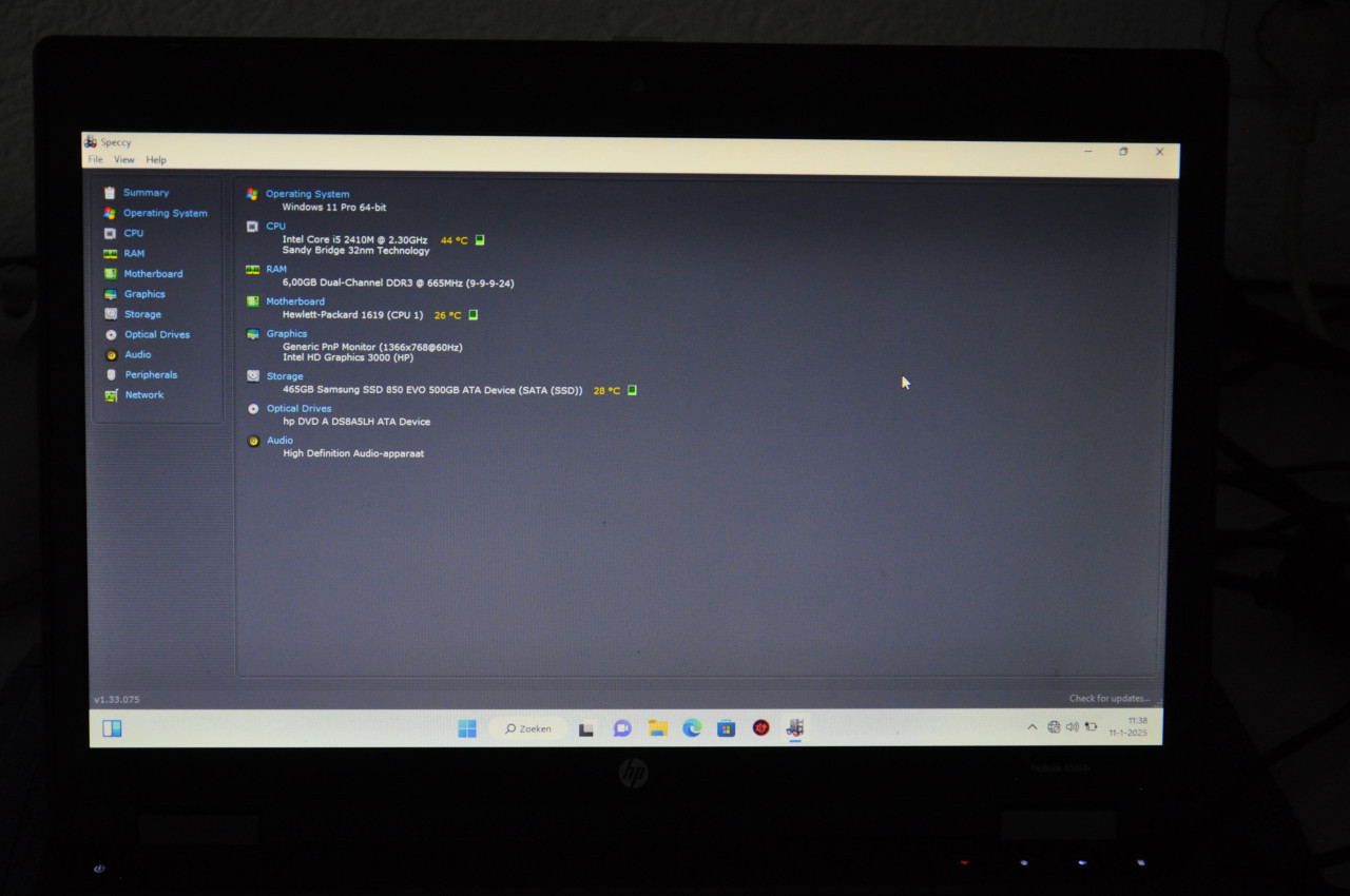 Te koop laptop HP