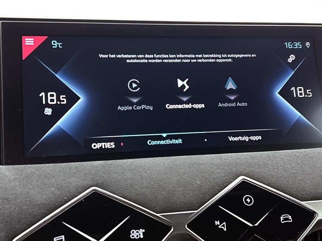 Ds Ds 3 crossback e-tense business 50 kwh | stoelverwarming | 360 camera | 