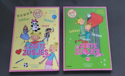 Nieuw!! Lekker lezen met de Zoete zusjes - deel 1 en 2
