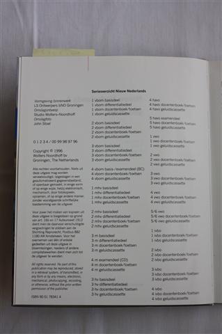 Nieuw Nederlands 4 vbo-mavo ISBN: 9789001783419 Euro 2,50