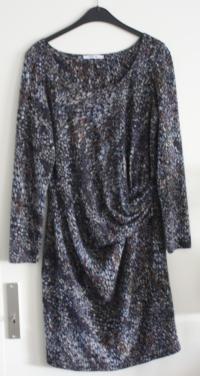 Jurk met ovalen print jurk  maat l