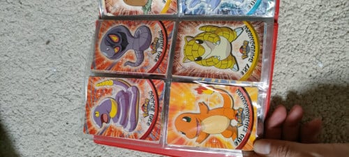 Pokemon boek met kaarten