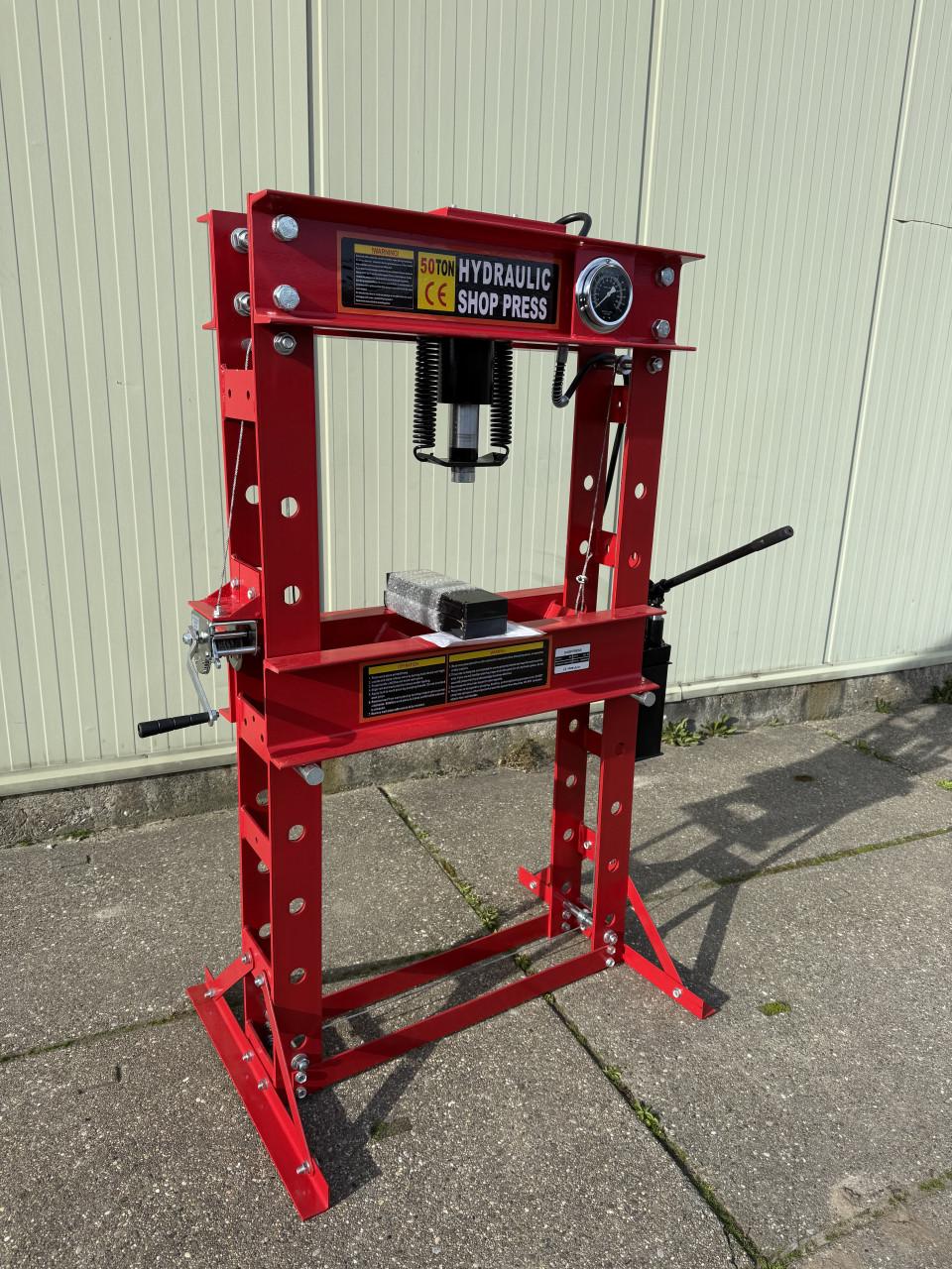 Werkplaatspers 50 Ton (nieuw)