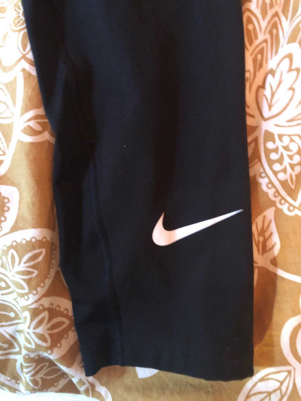 Nike PRO thermobroek, S, zwart