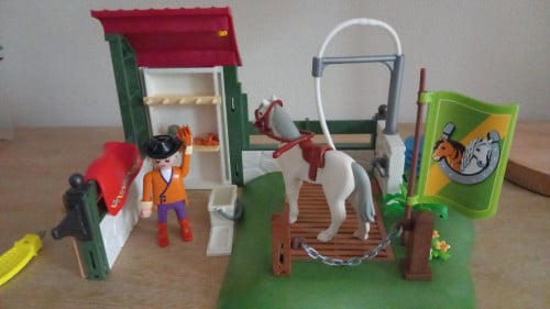 Playmobil paardenwasplaats setnr 6929