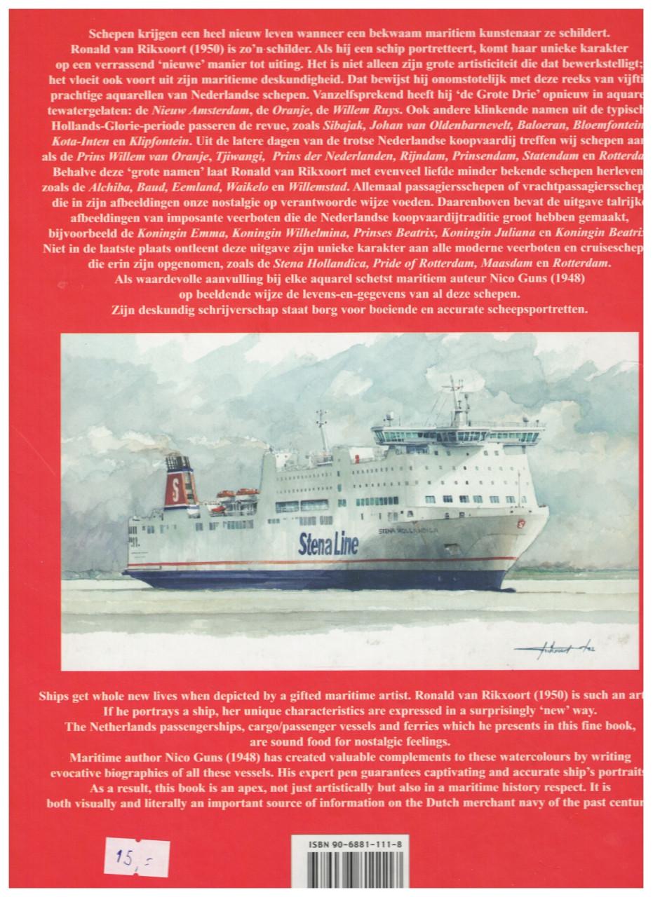 Opnieuw te water, Aquarellen R. van Rikxoort